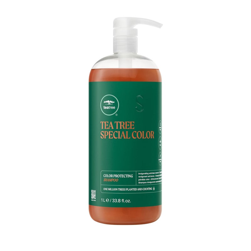 Tea Tree Special Color Shampoo, Gently Cleanses, Protects Hair Color, For Color-Treated Hair, 33.8 fl. oz. - Image 1